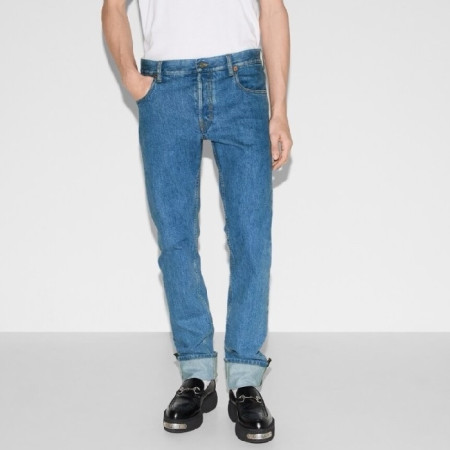 구찌 남성 빈티지 청바지 - Gucci Mens Vintage Jeans - guc7290x