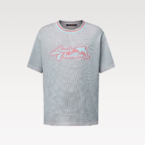 루이비통 남성 라운드 반팔 티셔츠 - Louis vuitton Mens Round Tshirt - lvc7295x