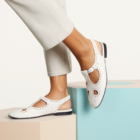 에르메스 여성 킴 플랫 슈즈 - Hermes Womens Kim Flat Shoes - hes6090x