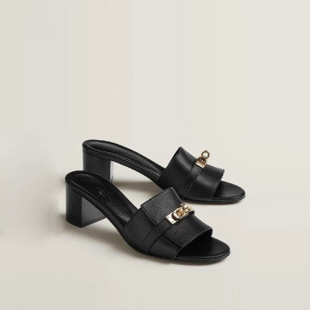 에르메스 여성 지지 50 켈리 버클 뮬 - Hermes Womens Gigi 50 Kelly Mules - hes6094x