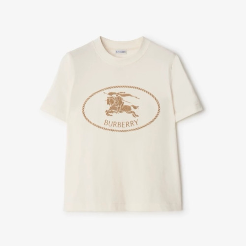 버버리 여성 반팔 티셔츠 - Burberry Womens Round Tshirt - buc7301x