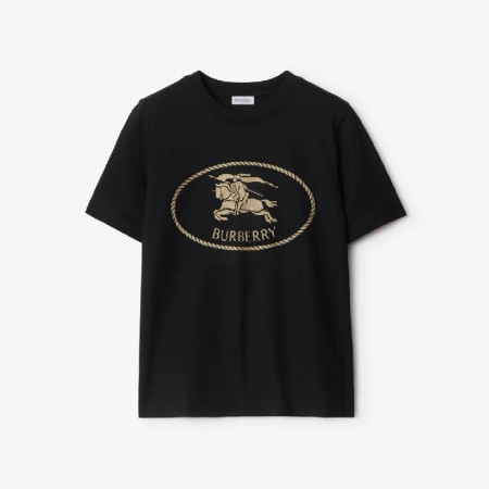 버버리 여성 반팔 티셔츠 - Burberry Womens Round Tshirt - prc7303x