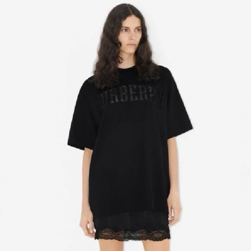 버버리 여성 반팔 티셔츠 - Burberry Womens Round Tshirt - buc7306x
