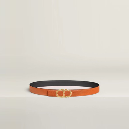 에르메스 여성 메일론 리버서블 벨트 - Hermes Womens Maillon Reversible Belt - bel219x