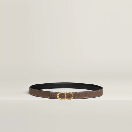 에르메스 여성 메일론 리버서블 벨트 - Hermes Womens Maillon Reversible Belt - bel221x