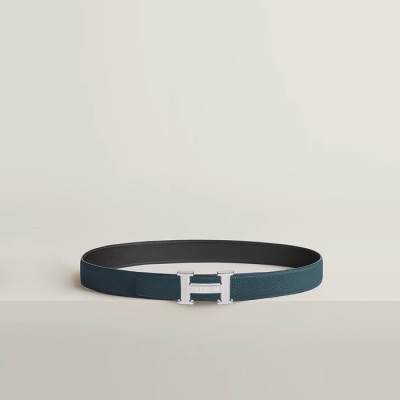 에르메스 남성 H Striee 버클 리버서블 벨트 - Hermes Mens H Striee Buckle Reversible Belt - bel234x