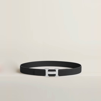 에르메스 남성 H Striee 버클 리버서블 벨트 - Hermes Mens H Striee Buckle Reversible Belt - bel242x