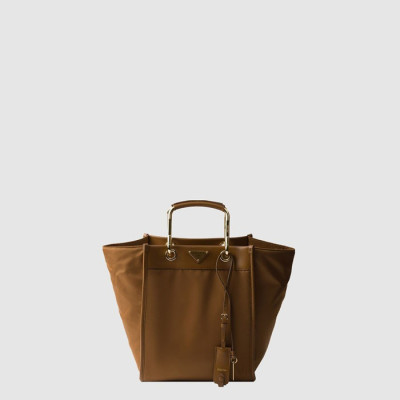 프라다 여성 리나일론 가죽 미디엄 토트백 1BG578 - Prada Womens Nylon And Leather Medium Tote Bag - prb5873x