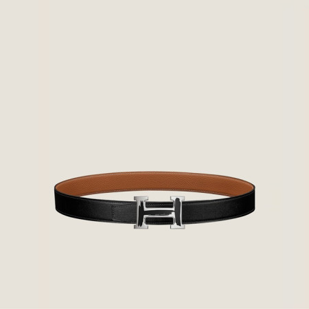 에르메스 남성 브러쉬 버클 리버서블 벨트 - Hermes Mens Brush Buckle Reversible Belt - bel282x