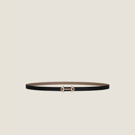 에르메스 여성 감마 버클 리버서블 벨트 - Hermes Womens Gamma Buckle Reversible Belt - bel287x