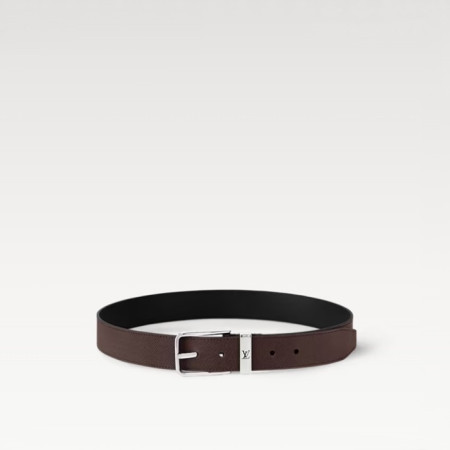 루이비통 남성 퐁 뇌프 벨트 - Louis vuitton Mens Pont Neuf 35MM Belt - bel313x