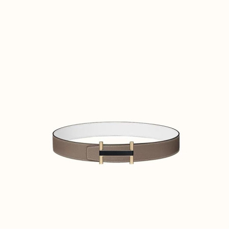 에르메스 남성 브릿지 버클 리버서블 벨트 - Hermes Mens Brigde Buckle Reversible Belt - bel319x