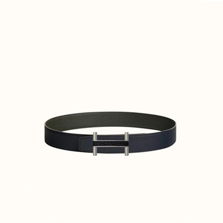 에르메스 남성 브릿지 버클 리버서블 벨트 - Hermes Mens Brigde Buckle Reversible Belt - bel325x