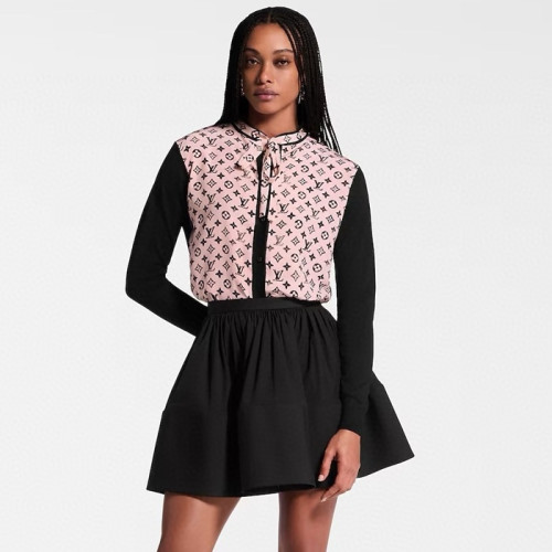 루이비통 여성 모노그램 가디건 - Louis vuitton Womens Monogram Cardigan - lvc7344x