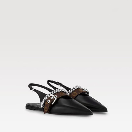 루이비통 여성 바이브 슬링백 - Louis vuitton Womens Vibe Slingback - lvs6118x
