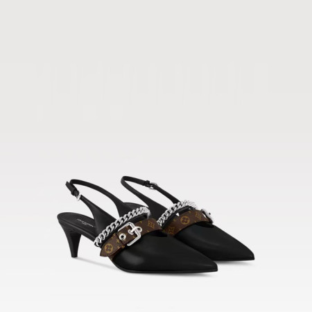 루이비통 여성 바이브 슬링백 - Louis vuitton Womens Vibe Slingback - lvs6119x