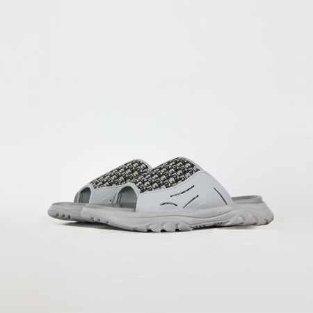 디올 남성 H 타운 슬리퍼 옴므 블랙 고무 샌들 - Dior Mens H Town Slipper Homme Rubber Sandals - dis6132x