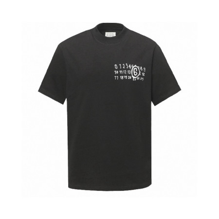 메종 마르지엘라 남성 라운드 반팔 티셔츠 - Maison Margiela Mens Round Tshirt - mac7377x