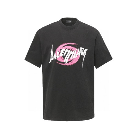 발렌시아가 남성 라운드 반팔 티셔츠 - Balenciaga Mens Round Tshirt - bac7378x