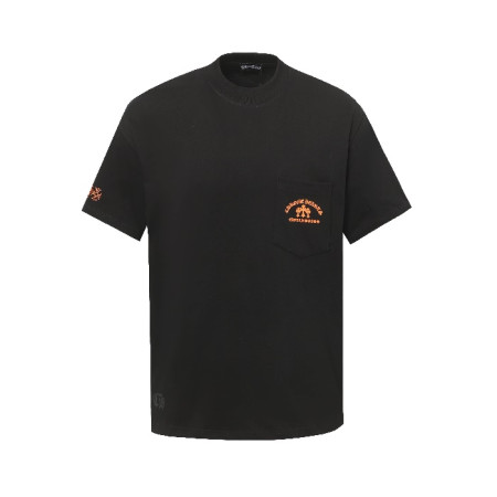 크롬하츠 남성 라운드 반팔티 - Chrom Hearts Mens Round Tshirt - chc7380x