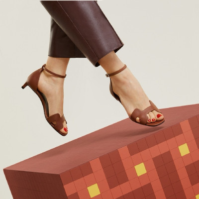 에르메스 여성 조이 40 샌들 - Hermes Womens Joy 40 Sandals - hes6150x