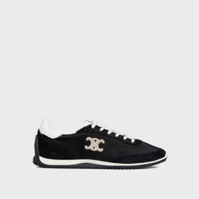 셀린느 여성 레이서 로우 탑 스니커즈 - Celine Womens Racer Low Top Sneakers - ces6170x