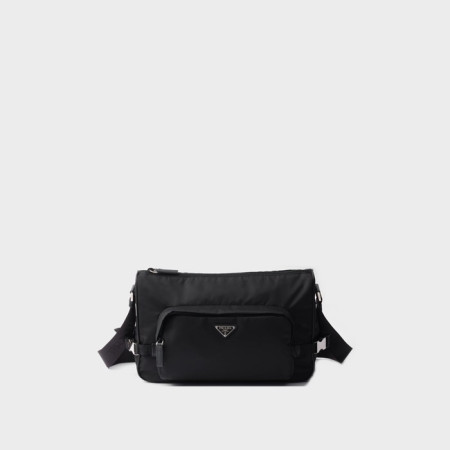 프라다 남성 라지 리나일론 가죽 숄더백 2VH191 - Prada Mens Large Re-Nylon Saffiano Leather Shoulder Bag- prb5912x