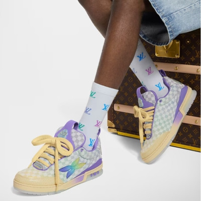 루이비통 남성 LV 스케이트 스니커즈 - Louis vuitton Mens LV Skate Sneakers - lvs6213x