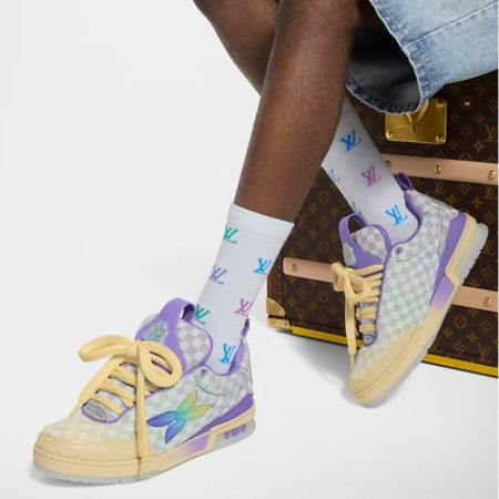 루이비통 남성 LV 스케이트 스니커즈 - Louis vuitton Mens LV Skate Sneakers - lvs6213x