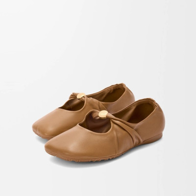 로에베 여성 페블 소프트 발레리나 슈즈 - Loewe Womens Pebble Soft Ballerina Shoes - los6218x