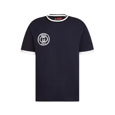 구찌 남성 라운드 반팔티 - Gucci Mens Round Tshirt - guc7455x