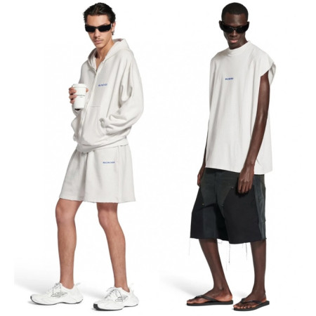 발렌시아가 남성 라운드 나시 - Balenciaga Mens Round Sleeveless Top - bac7470x