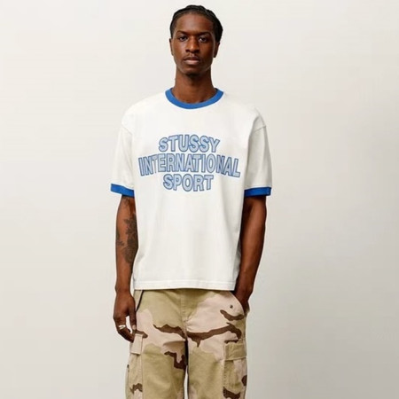 스터시 남성 크루넥 반팔티 - Stussy Mens Round Tshirts - stc7505x