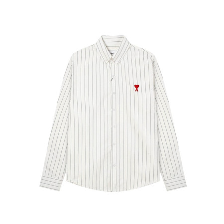아미 남성 베이직 셔츠 - Ami Mens Basic Shirts - amc7513x
