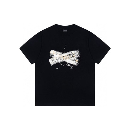 발렌시아가 남성 라운드 반팔 티셔츠 - Balenciaga Mens Round Tshirt - bac7516x