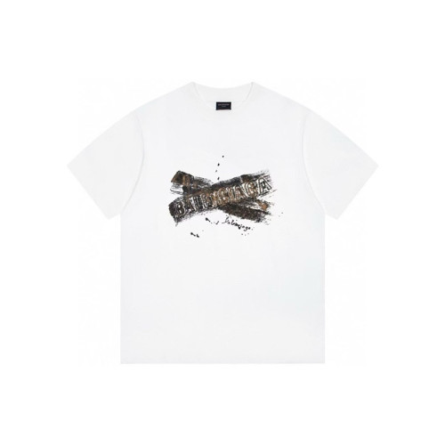 발렌시아가 남성 라운드 반팔 티셔츠 - Balenciaga Mens Round Tshirt - bac7517x