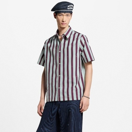 루이비통 남성 반팔 셔츠 - Louis vuitton Mens Polo Shirts - lvc7518x