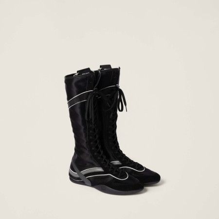 미우미우 여성 짐나지움 부츠 - Miumiu Womens Gymnasium Booties - mis6252x