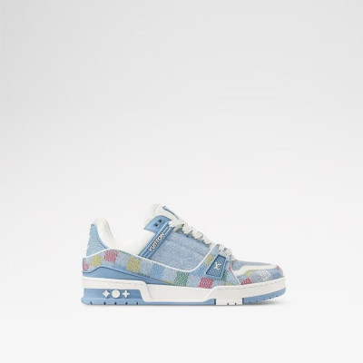 루이비통 남/녀 트레이너 스니커즈 - Louis vuitton Unisex Trainer Sneaker - lvs6255x