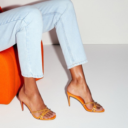 크리스찬 루부탱 여성 Tatooshka Spikes 레더 샌들 - Christian Loubutin Womens Tatooshka Spikes Leather Sandals - cls6232x