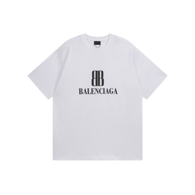발렌시아가 남성 라운드 반팔 티셔츠 - Balenciaga Mens Round Tshirt - bac7544x