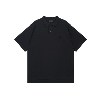 발렌시아가 남성 폴로 반팔 티셔츠 - Balenciaga Mens Polo Tshirt - bac7547x