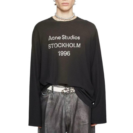 아크네 남성 크루넥 긴팔티 - Acne Mens Round Tshirt - anc7515x