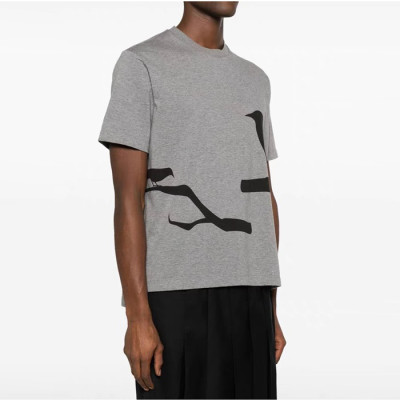 톰브라운 남성 라운드 반팔티 - Thom Browne Mens Round Tshirts - thc7520x