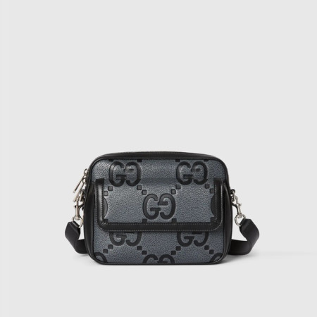 구찌 남성 GG 점보 스몰 크로스백 - Gucci Mens GG Jumbo Small Crossbody Bag - gub5987x