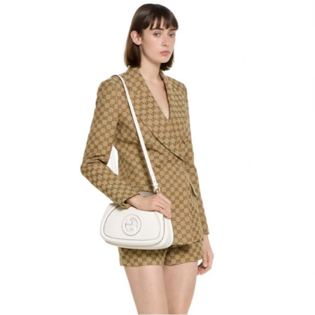 구찌 여성 블론디 미디엄 탑 핸들백 - Gucci Womens Blondie Medium Top Handle Bag - gub6006x