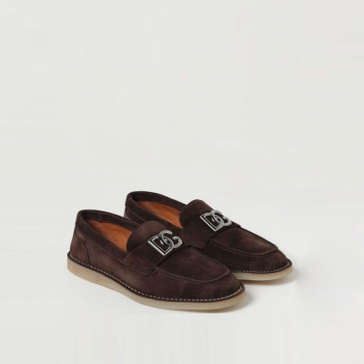 돌체앤가바나 남성 뉴플로리오 러버솔 스웨이드 로퍼 - Dolc&Gabbana Mens New Florio Loafer - dos6238x