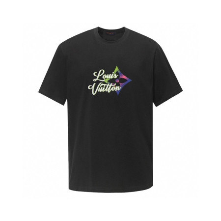 루이비통 남성 라운드 반팔 티셔츠 - Louis vuitton Mens Round Tshirt - lvc7549x