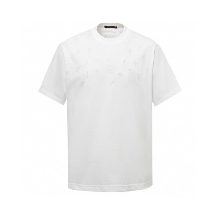 루이비통 남성 라운드 반팔 티셔츠 - Louis vuitton Mens Round Tshirt - lvc7557x