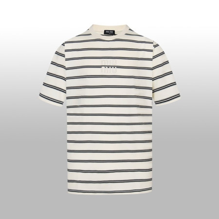 미우미우 남성 라운드 반팔 티셔츠 - Miumiu Mens Round Tshirt - mic7580x